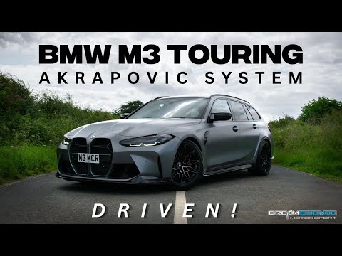 BMW M3 TOURING AKRAPOVIC SYSTEM TEASER | DREAMSCIENCE MOTORSPORT