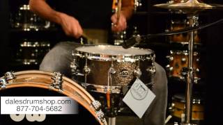 Video thumbnail for DW Performance Series Pewter Sparkle 5.5x14 Snare Drum - Dale's Drum Shop by drummersatdales