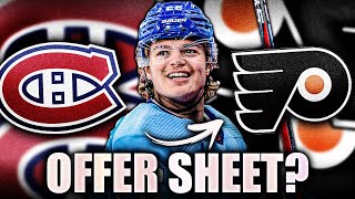 PHILADELPHIA FLYERS OFFER SHEETING COLE CAUFIELD? Montreal Canadiens News & Trade Rumours Today Habs