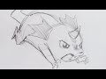How To Draw A Cute Manga Monster Step By Step