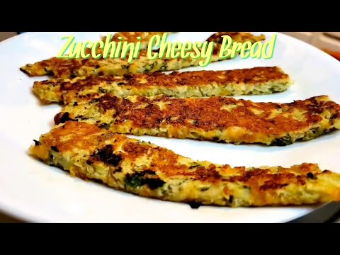 Zucchini Cheesy Bread | Low Carb |Keto | Cooking with Thatown2