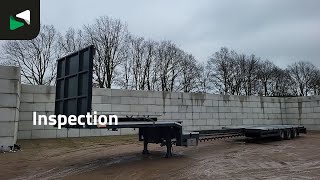 LinTrailers S3A 3 axles TUV 01/27 Extendable 650cm Lift + Steering Axle low bed semi-trailer | Image 4 - Autoline