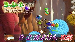 【ヨッシーとフカシギの図鑑】8-2 ぽよりんの生息地(何か起きてる？) 調査コンプリート【攻略/switch2】