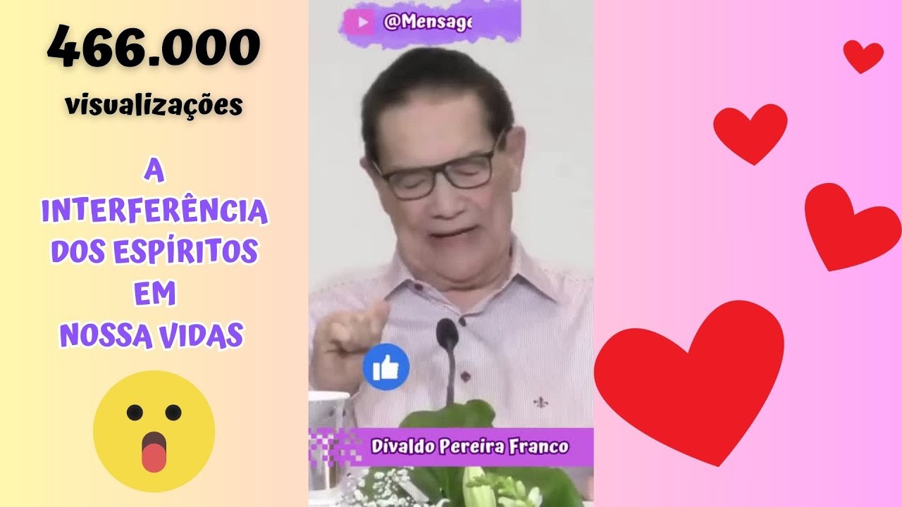 Divaldo Franco | A interferência dos espíritos em nossas vidas 😮 #OMensageiroDaPaz