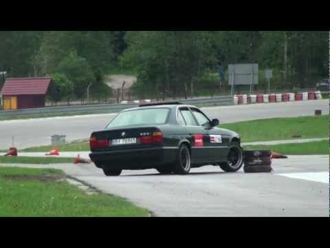 Bartosz Legun - BMW E34 525i - ClassicAuto Track Day Tor Kielce 1 Miedziana Góra 12-05-2012