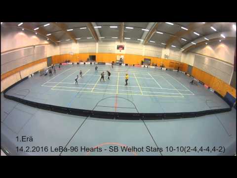 14.2.2016 Kontilahti,(D2) LeBa-96 Hearts - SB Welhot Stars 10-10(2-4,4-4,4-2)