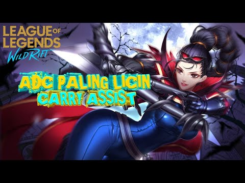 GAMELPLAY VAYNE ADC, CARRY ASSIST - LEAGUE OF LEGENDS WILD RIFT