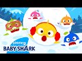 Baby Shark In Winter Time Christmas Baby Shark Winter Songs Baby Shark Official