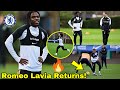 ROMEO LAVIA IS BACK!🔥Christopher Nkunku Skills✅Cucurella& Lavia at Chelsea Final Training,Palmer