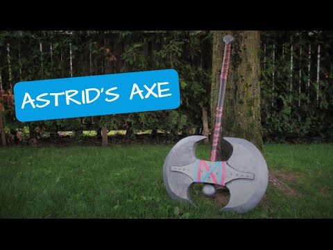 How to Make Astrid's AXE from how to train your Dragon