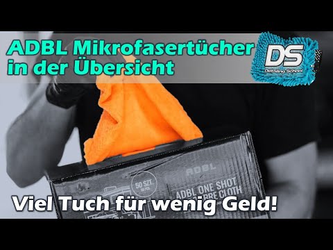 A lot of cloth for little money: ADBL One Shot, T1, T2, Neon and Pinky - Which cloth for which area?