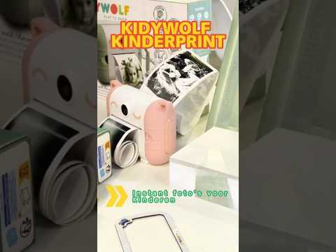 Kidywolf KIDYPRINT dječiji instant fotoaparat s termo printerom – Blue – prikaz proizvoda