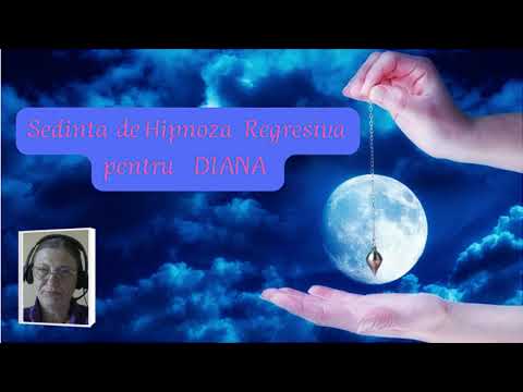 Sedinta  de  hipnoza  regresiva  pentru  Diana