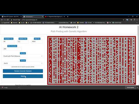 AI - Maze solver - Genetic Algorithm
