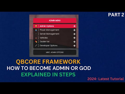 Qb Core Admin Menu