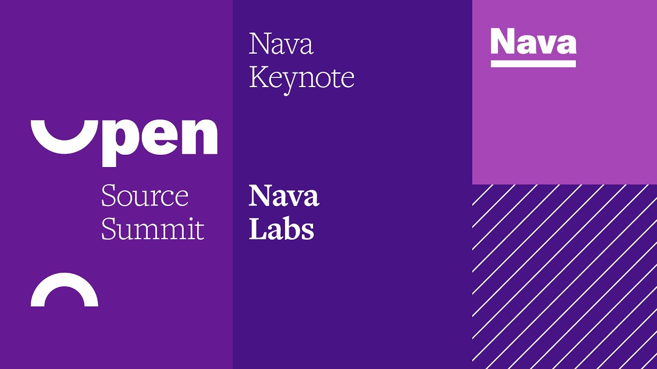 Open Source Summit Keynote part 3 on Nava Labs: Martelle Esposito