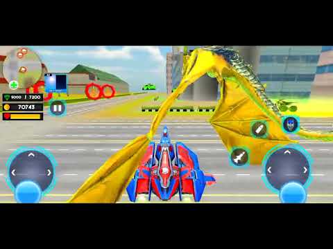 Optimus Prime Multiple Transformation Robot - Jet Robot Car Games 2023 - Android GamePlay #9