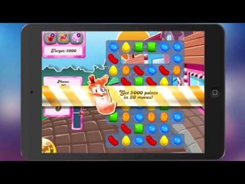 Candy Crush Saga геймплей (Gameplay) HD качество
