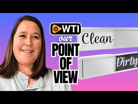 Dishwasher Magnet Clean Dirty Sign - WTI product video review