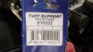 Audi A4 B8 Hood lift strut support replacement 2010 2011 2012
