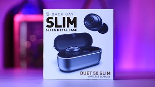 Back Bay Duet 50 Slim Wireless Earbuds