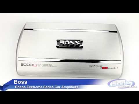 Boss CXXD5000 (Factory Refurbished)-video