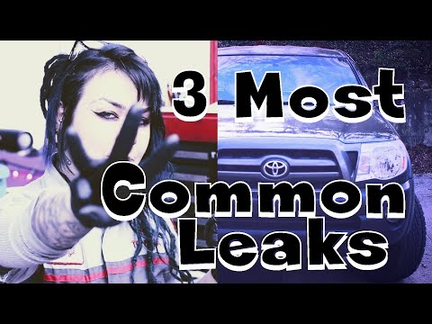 The 3 Most Common Leaks on the 2nd Generation ('05-2015)Toyota Tacoma and what to do about them.