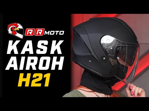 AIROH H21 _ otwarty kask motocyklowy z carbonową skorupą