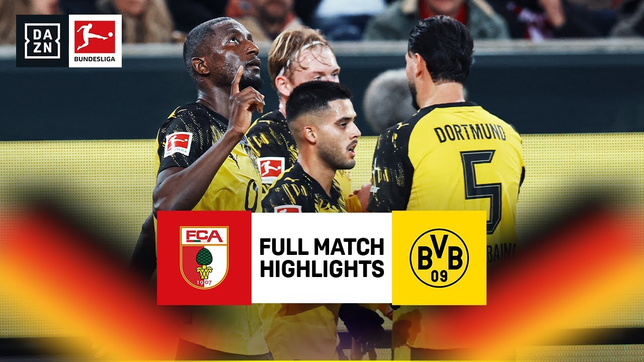 FC Augsburg vs. Borussia Dortmund | Bundesliga Highlights | Matchday 9 | 2025-2026