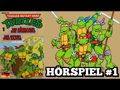 HÖRSPIEL Teenage Mutant Hero Turtles #1 - 1990 OHHA TMNT Kassette - KOMPLETT - HD - bloff.de