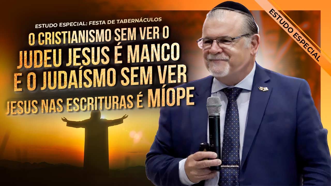O Cristianismo sem ver o judeu Jesus é manco e o Judaismo sem ver Jesus nas Escrituras é míope