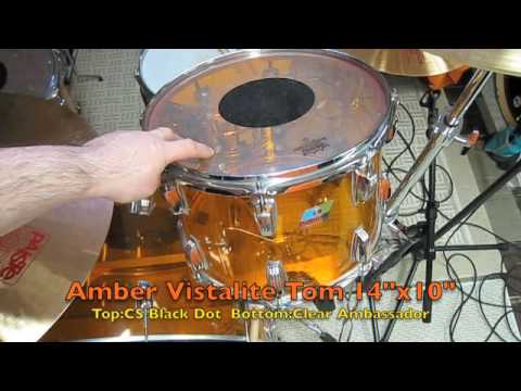Ludwig Vistalite Bonham Tuning - JOEDRUMS