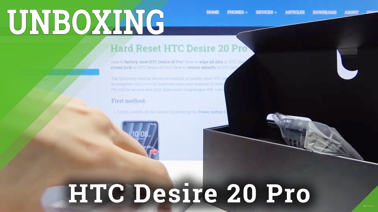 HTC Desire 20 Pro Unboxing – Quick Review