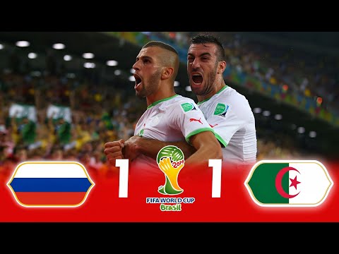 Historic waist subscription in the World Cup 🤯🔥 ◄ Algeria 1-1 Brazil ❯ 🏅World Cup [2014] 💥 "FHD"