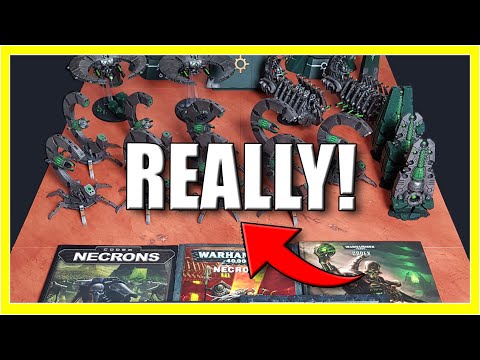 Necron Army Showcase 2023 - Transports, Flyers and Fortifications!