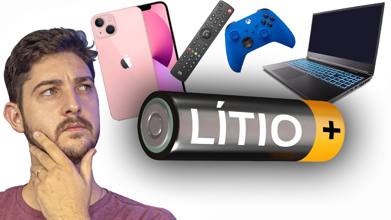 POR QUE AS BATERIAS SÃO DE ÍON DE LÍTIO E AS PILHAS NÃO?