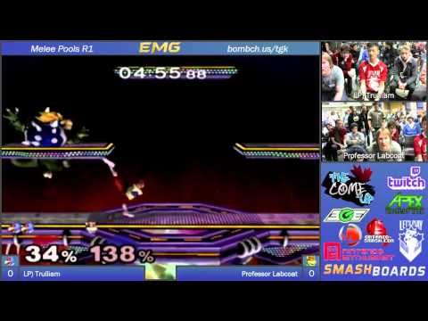 LP Trulliam vs Prof Labcoat   The Come Up   SSBM Pools