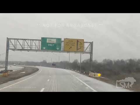 01-30-2023 Tulsa, Oklahoma  - Thunder sleet