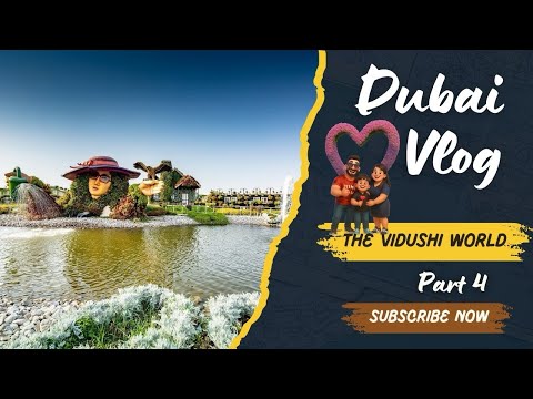Khubsoorat Dubai Miracle Garden #vlog #dubai #miraclegarden #video #follow #travel @TheVidushiWorld