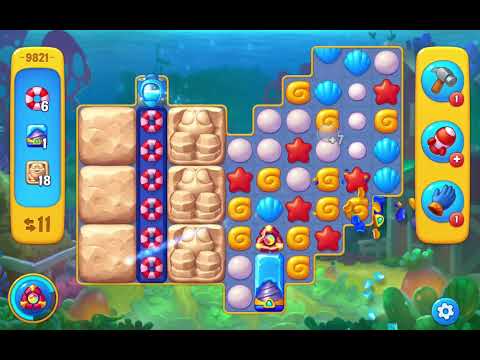 Fishdom Level 9821 - Daily Log #175