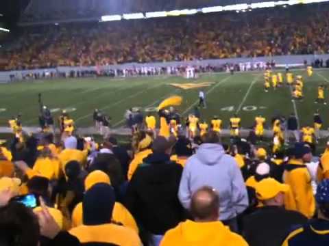 Sports Trip 2012 - West Virginia team fan dance 7 nation army