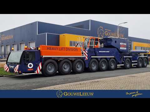 LIEBHERR LTM 1750-9.1 TRANSFORMATION | HEAVY MACHINERY MAKE OVER | Paint shop Gouweleeuw