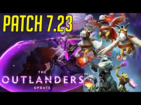 Dota 2 Outlanders Out! Gorgc Reviews Patch 7.23 - New Heroes and Items
