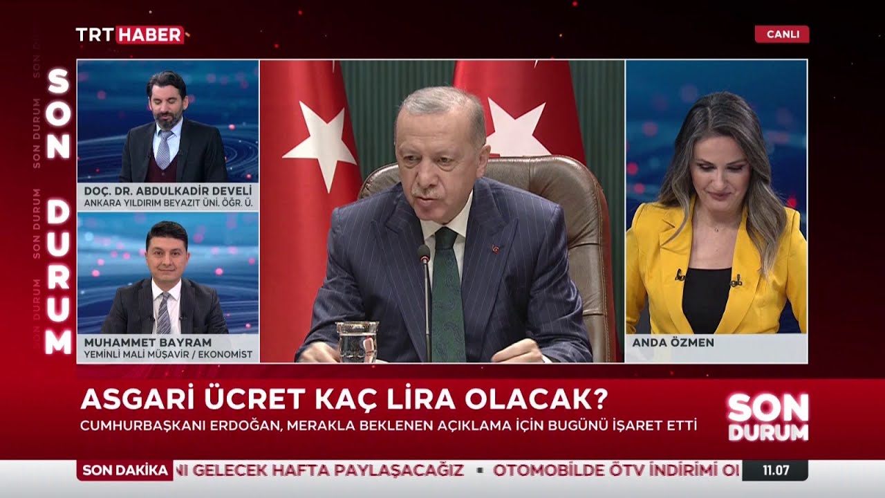 Asgari Ücrete ilişkin detaylar...