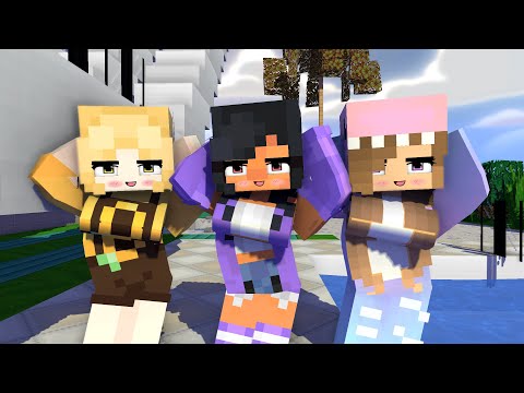 CHICKEN WING MEME SUPER IDOL PRETTY GIRLS APHMAU, ZOEY & DAISY - MINECRAFT ANIMATION #shorts