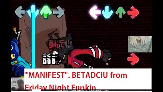 MANIFEST | BETADCIU from Friday Night Funkin. Awesome mod