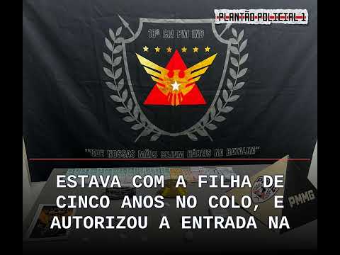 Denúncia sobre risco a criança leva PM a casa em São João do Manteninha; drogas, caderno do trá