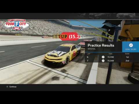 NASCAR HEAT 4 (BRISTOL SETUP 15.200-15.400)