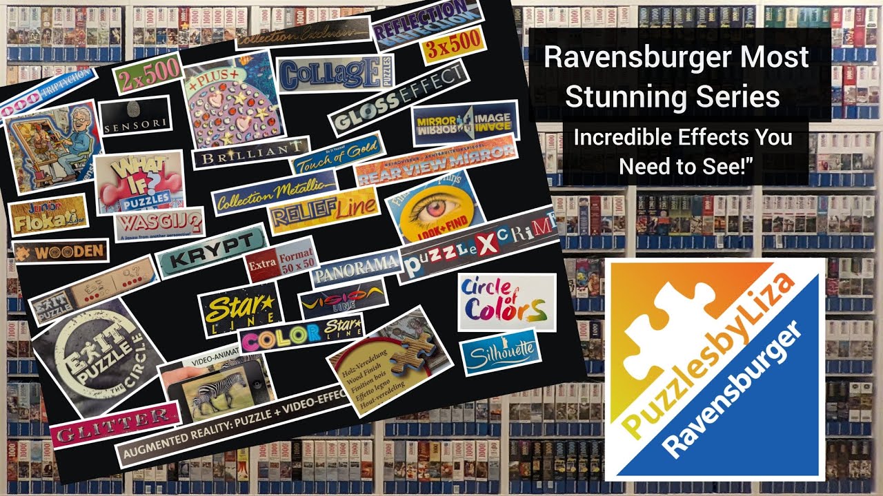 Ravensburger * Stunning * Series  You Need to See - puzzlesbyLiza