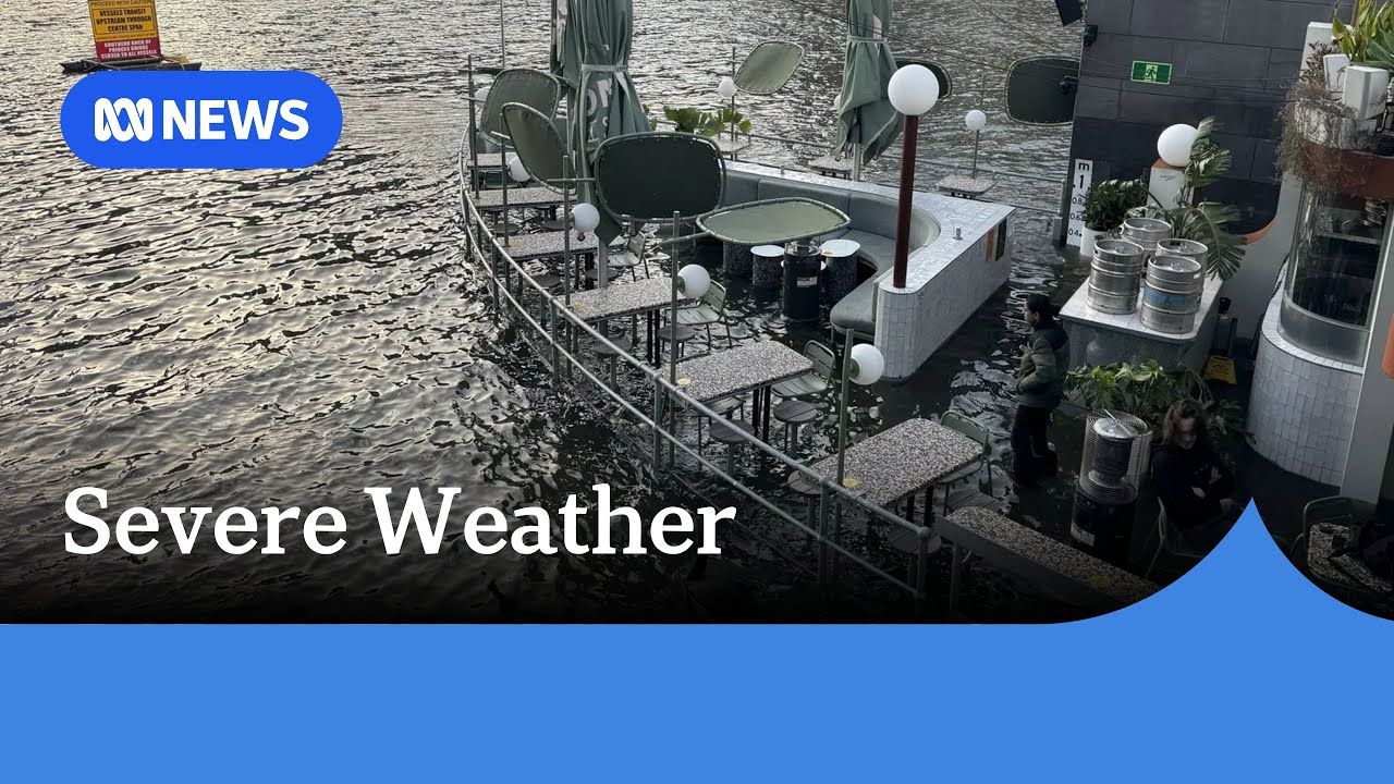 Severe weather leaves tens of thousands without power in Tasmania, Victoria | ABC News